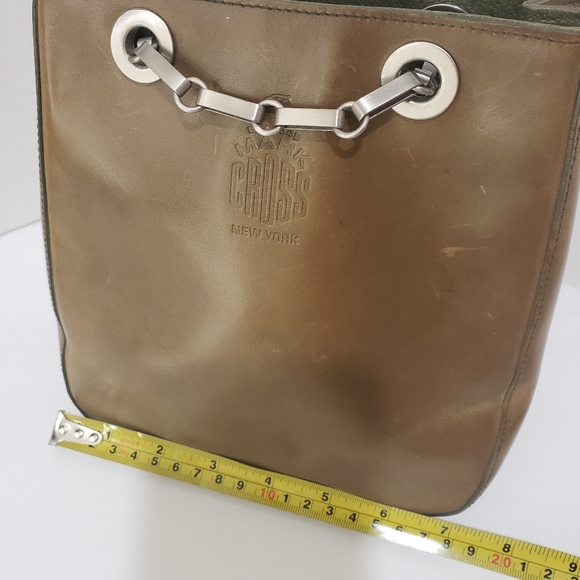 Vintage smooth leather bag - Picture 8 of 11